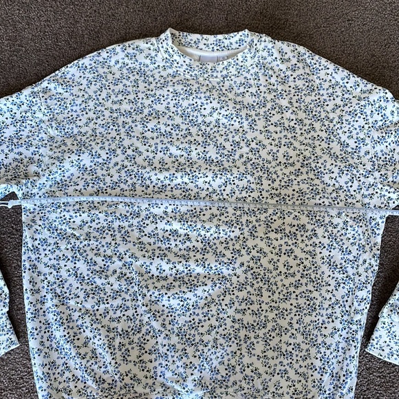 💙GHANDA CO. blue and white floral pullover “Maggie” - Picture 14 of 15